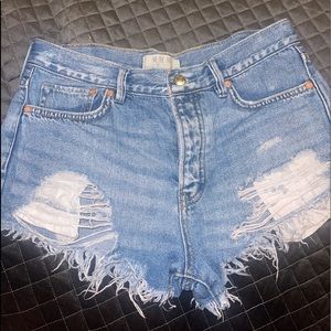We the free jean shorts